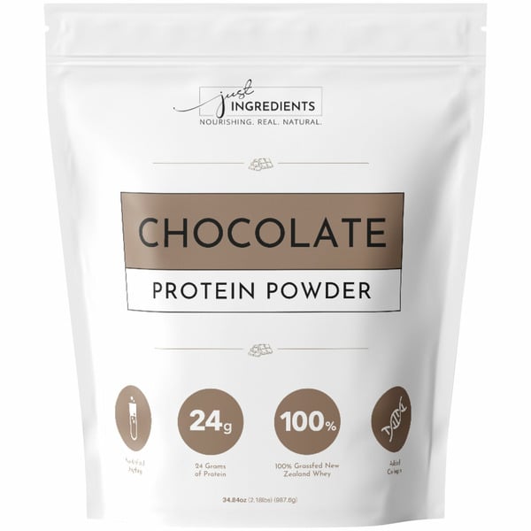 Just Ingredients Protein Powder, Chocolate hero