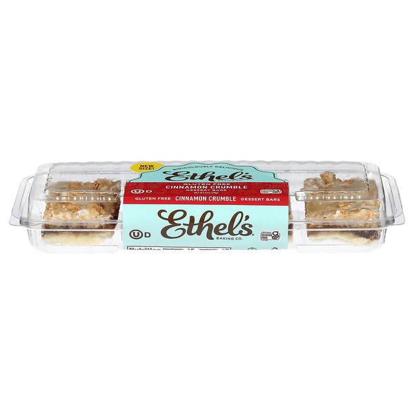 Ethel's Baking Co. Dessert Bars, Cinnamon Crumble, Gluten Free hero