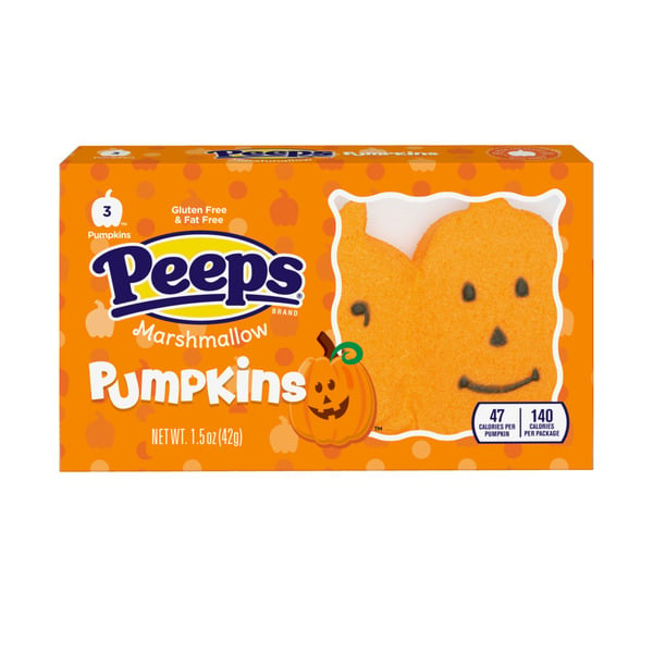 PEEPS Halloween Marshmallow Pumpkins hero