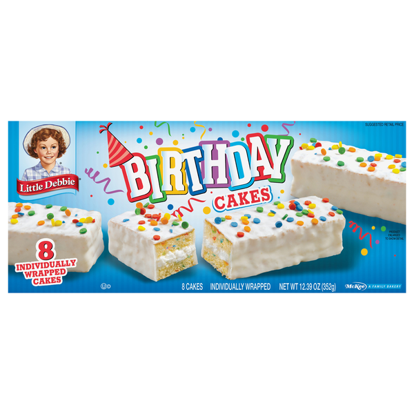 Cookies & Cakes Little Debbie Cakes, Birthday hero