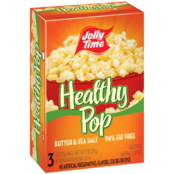 Popcorn & Jerky JOLLY TIME Healthy Pop Butter Microwave Popcorn hero