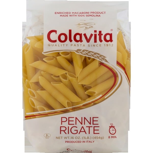 Dry Pasta Colavita Penne Rigate Pasta hero