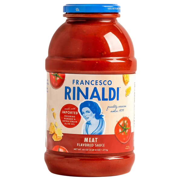 Pasta Sauce Francesco Rinaldi Sauce, Meat Flavored hero