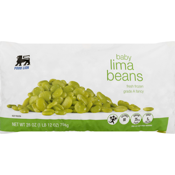 Vegetables, Vegan, & Vegetarian Food Lion Baby Lima Beans, Bag hero