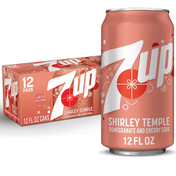 Soft Drinks 7UP Shirley Temple hero