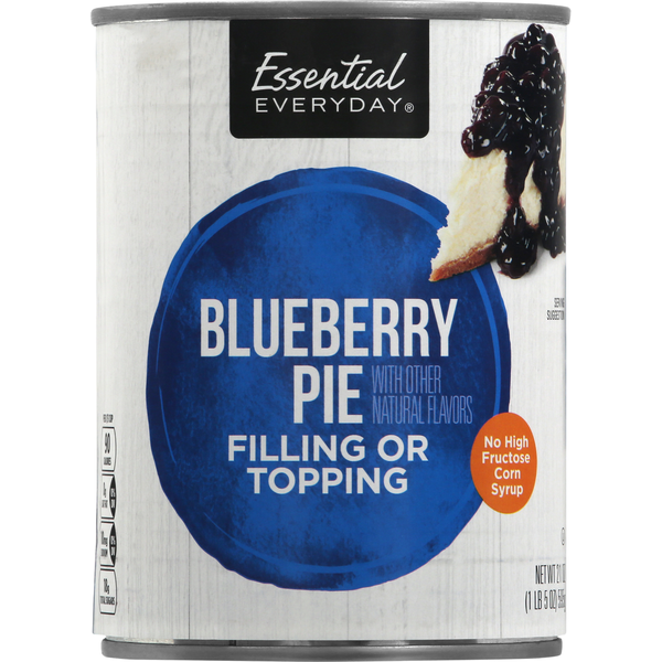 Baking Ingredients Essential Everyday Filling or Topping, Blueberry Pie hero