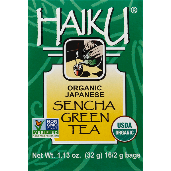 Tea Haiku Green Tea, Sencha, Organic, Japanese hero