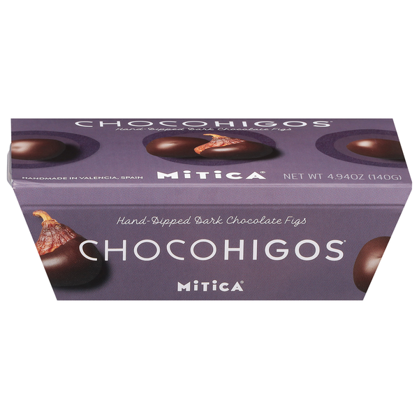 Candy & Chocolate Mitica Hand dipped Dark Chocolate Figs hero