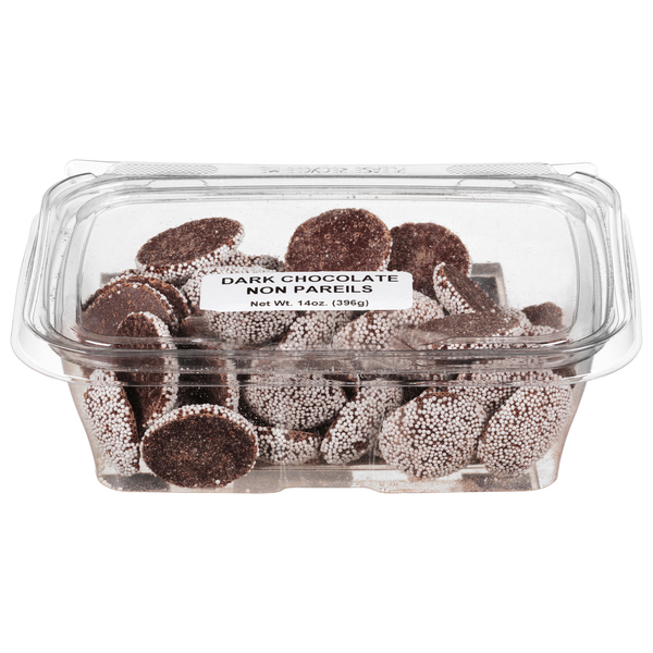 Candy & Chocolate JLM Manufacturing Dark Chocolate Nonpareils hero