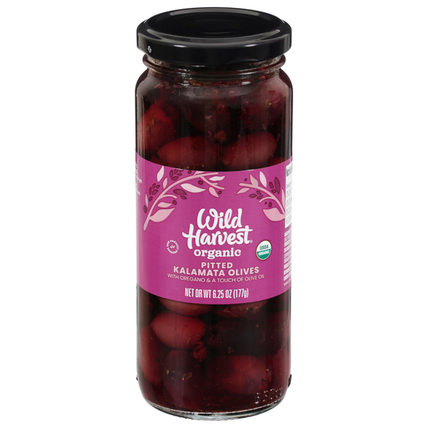 Pickled Goods & Olives Wild Harvest Kalamata Olives, Pitted hero