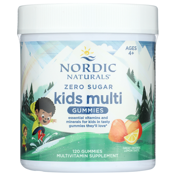 Vitamins & Minerals Nordic Naturals Zero Sugar Kids Multi Gummies hero