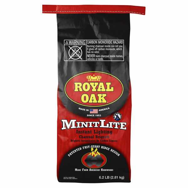 More Household Royal Oak Minit Lite Instant Lighting Charcoal Briquets hero