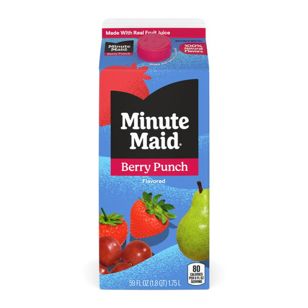 Refrigerated Minute Maid Berry Punch Flavored Fruit Juice hero