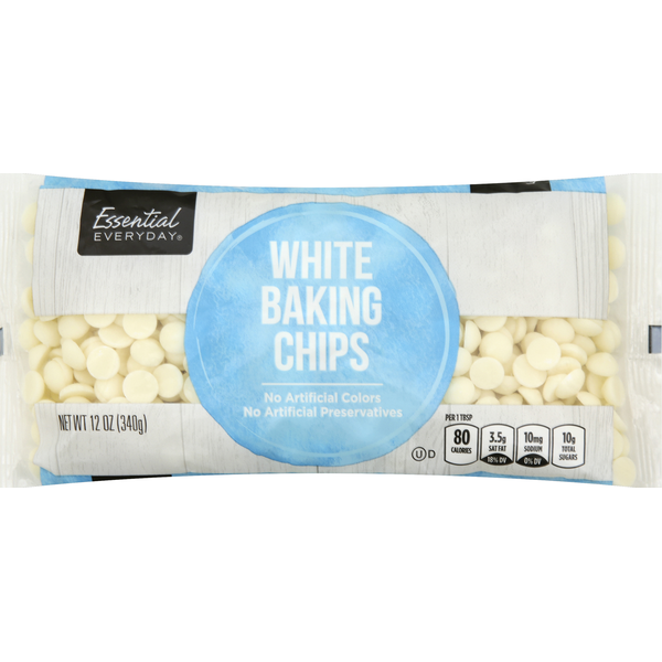 Chips & Pretzels Essential Everyday White Baking Chips hero