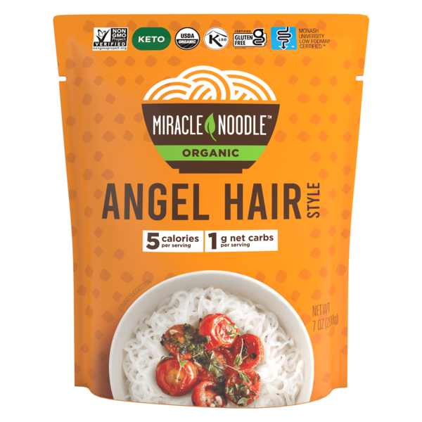 Miracle Noodle  Angel Hair Style, Organic, Ready-to-eat Noodle hero