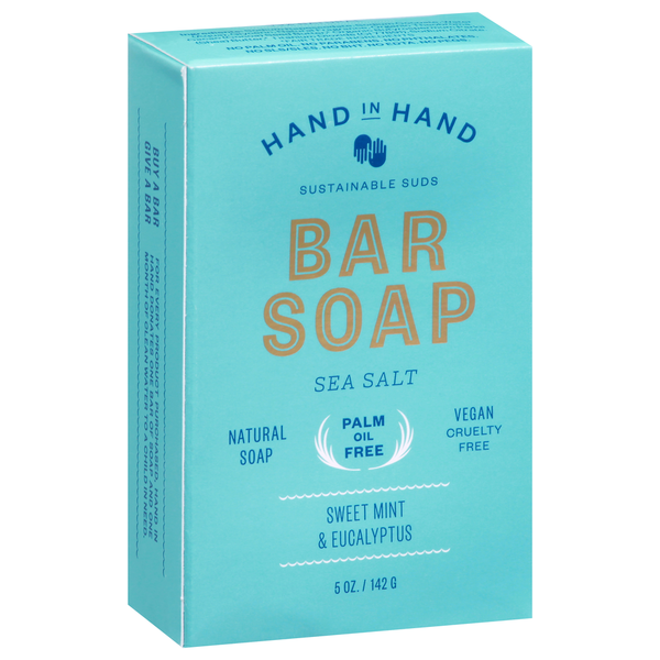 Beauty Hand in Hand Bar Soap, Sea Salt hero