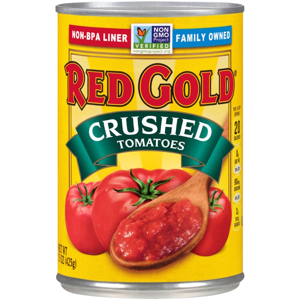 Canned & Jarred Vegetables Red Gold Crushed Tomatoes hero