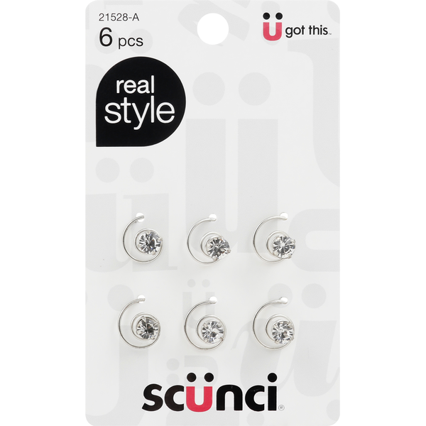 Hair Care scünci Spin Pins hero