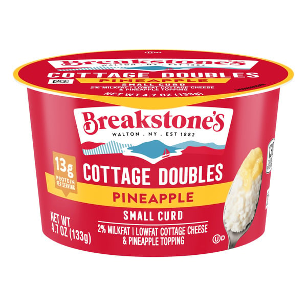 Other Creams & Cheeses Breakstone's Pineapple Cottage Doubles oz Cup hero