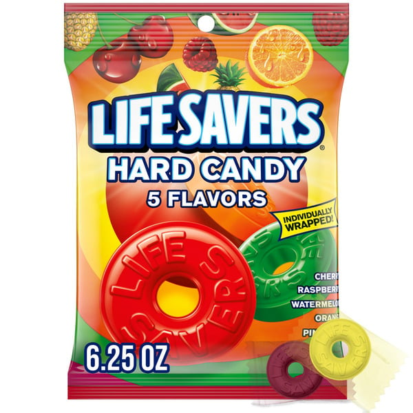 Candy & Chocolate Life Savers Flavors Hard Candy Individually Wrapped hero