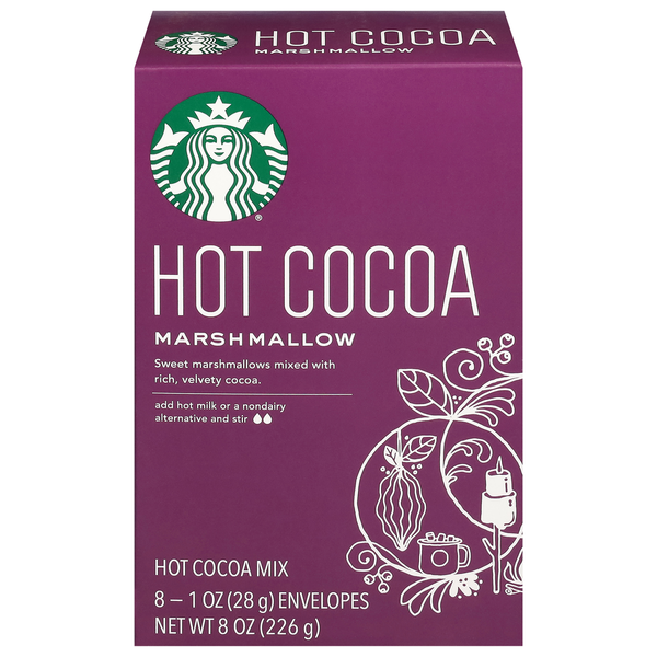 Cocoa & Drink Mixes Starbucks Hot Cocoa Mix, Marshmallow hero