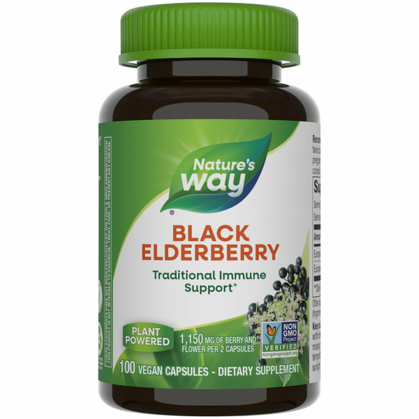 Homeopathic Products Nature's Way Black Elderberry hero