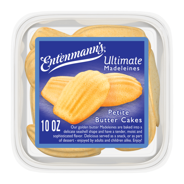 Desserts Entenmann's Ultimate Madeleines Mini Cakes hero