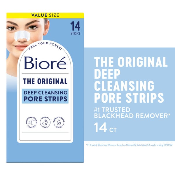 Facial Care Bioré The Original Blackhead Removing Strips hero