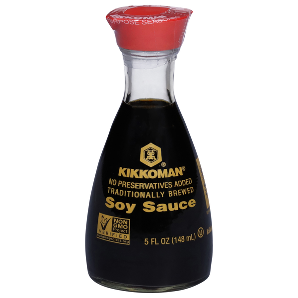 Asian Foods Kikkoman Soy Sauce Dispenser Bottle hero