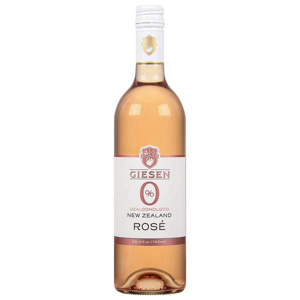 Refrigerated Giesen Rose, Dealcoholized, New Zealand hero