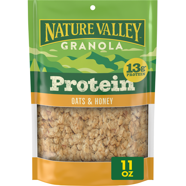 Cereal & Granola Nature Valley Whole Grain Oats and Honey Protein Granola hero