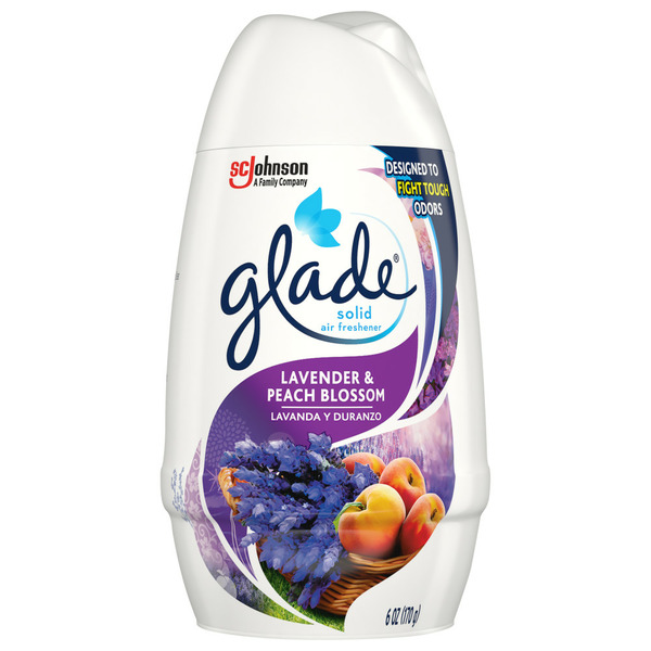 Air Fresheners & Candles Glade Solid Air Freshener, Lavender & Peach Blossom hero