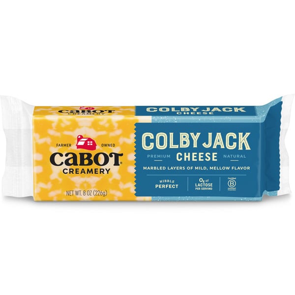 Cheddar Cabot Colby Jack Cheese hero