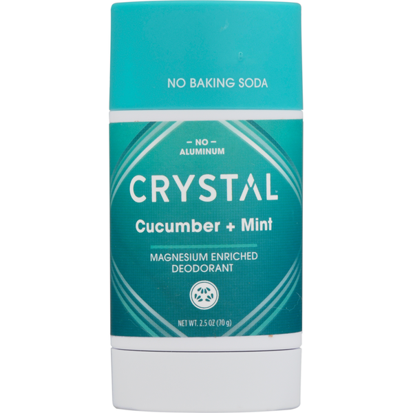 Crystal Deodorant, Cucumber + Mint hero