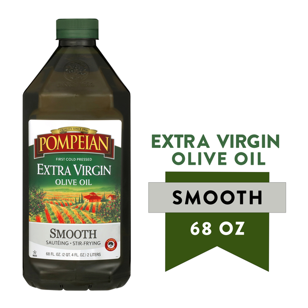 Oils & Vinegars Pompeian Smooth Extra Virgin Olive Oil hero