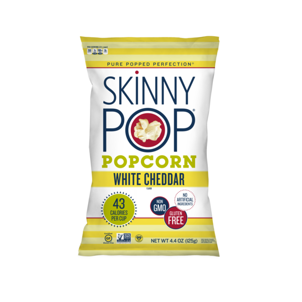 Popcorn & Jerky SkinnyPop White Cheddar Popcorn hero