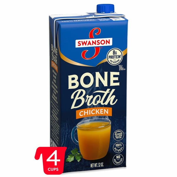 Soup, Broth & Bouillon Swanson's Chicken Bone Broth hero