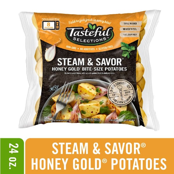 Fresh Vegetables Tasteful Selections Honey Gold® Baby Potatoes hero