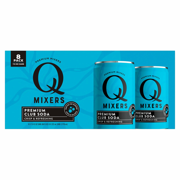 Soft Drinks Q Mixers Premium Club Soda Mixers hero