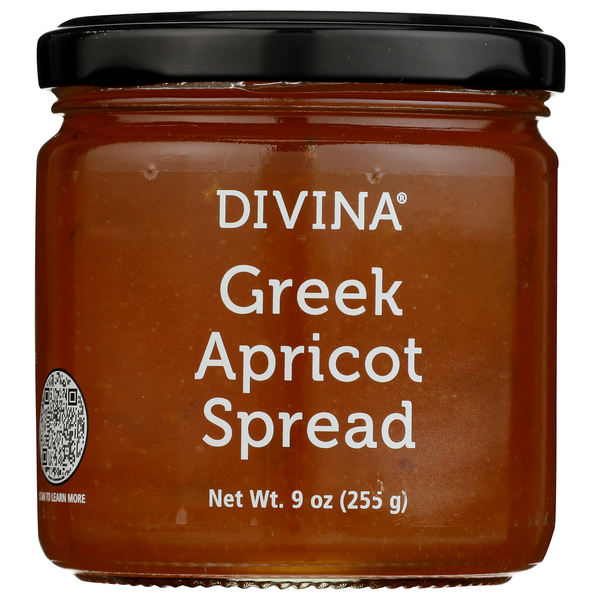 Divina Greek Apricot Spread hero