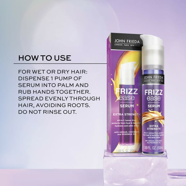 John Frieda Frizz Ease Extra Strength Serum for outlet Thick Course Hair Lot of 15