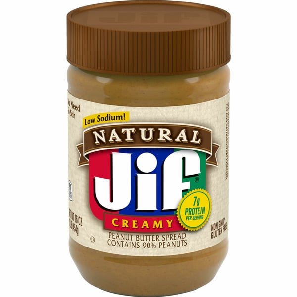 Nut butters & Preserves Jif Peanut Butter Spreads hero