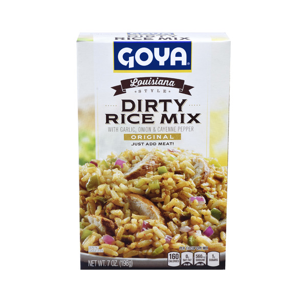 Boxed Meals & Side Dishes Goya Louisiana Style, Dirty Rice Mix hero