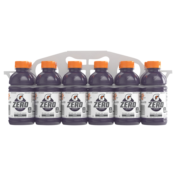 Energy & Sports Drinks Gatorade Zero, Grape - Pack hero