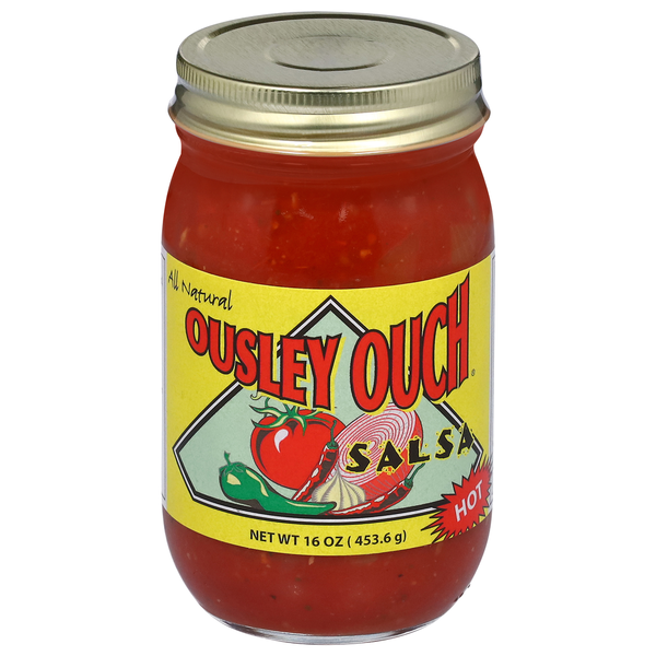 Condiments Ousley Ouch Salsa, Hot hero