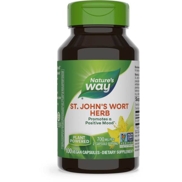 Supplement Combinations Nature's Way St. Johns Wort Herb hero