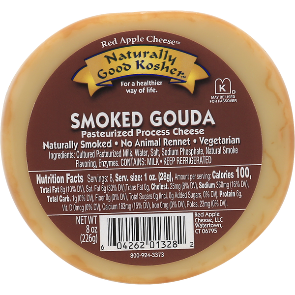 Specialty Cheeses Red Apple Cheese Cheese, Smoked Gouda hero