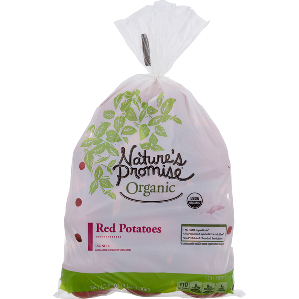 Organic Produce Nature's Promise Organic Red Potatoes hero