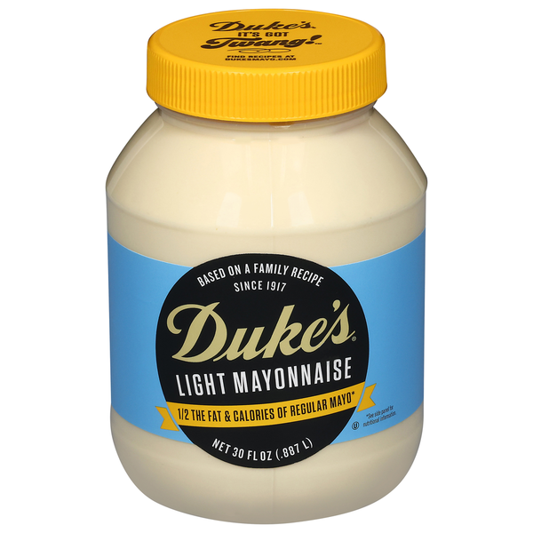 Condiments Duke's Mayonnaise, Light hero