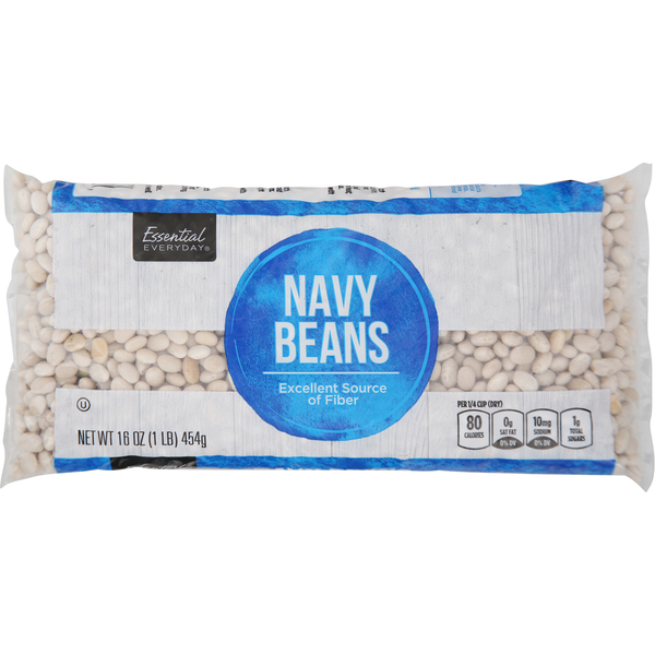 Grains, Rice & Dried Goods Essential Everyday Navy Beans hero